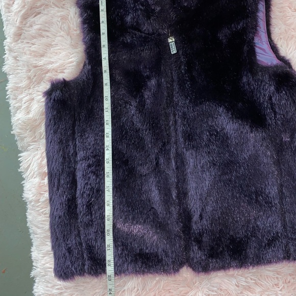 Fuzzy Guess Jeans Vest - Picture 6 of 8
